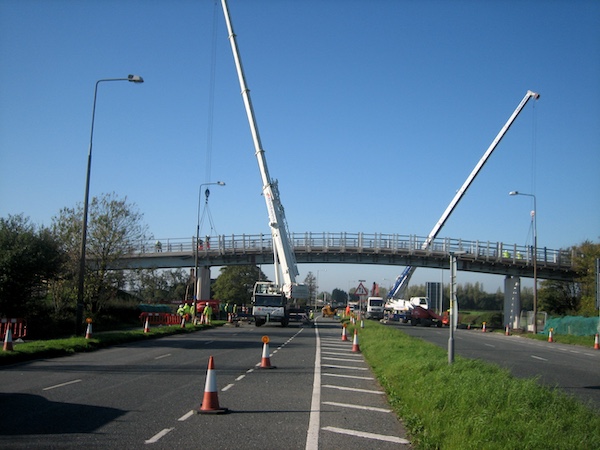 Reconstruction of Old Lea Hall Bridge, A583 Blackpool Road, Preston